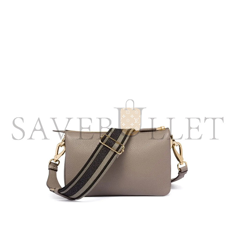 Pra*a leather shoulder bag 1bh194 (23*13.5*6cm)